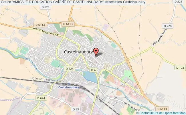 plan association 'amicale D'education Canine De Castelnaudary' Castelnaudary