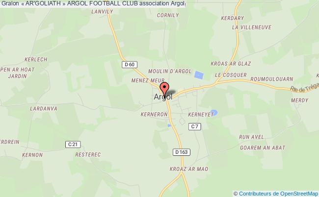 plan association « ar'goliath » Argol Football Club Argol