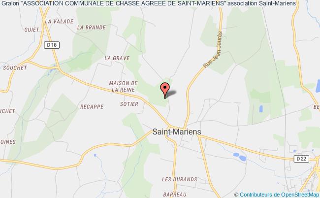 "ASSOCIATION COMMUNALE DE CHASSE AGREEE DE SAINT-MARIENS"