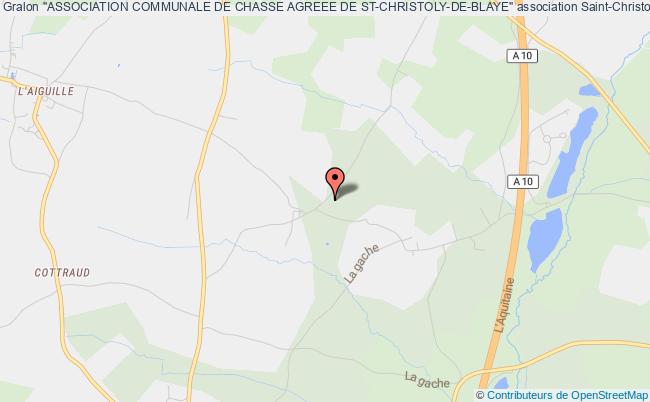 "ASSOCIATION COMMUNALE DE CHASSE AGREEE DE ST-CHRISTOLY-DE-BLAYE"