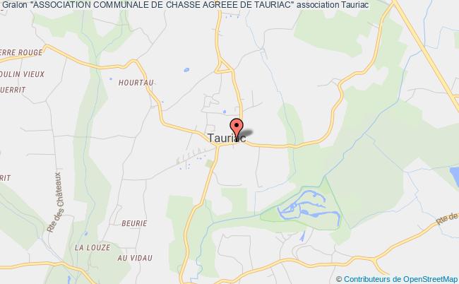 "ASSOCIATION COMMUNALE DE CHASSE AGREEE DE TAURIAC"