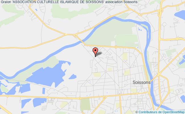 plan association 'association Culturelle Islamique De Soissons' Soissons