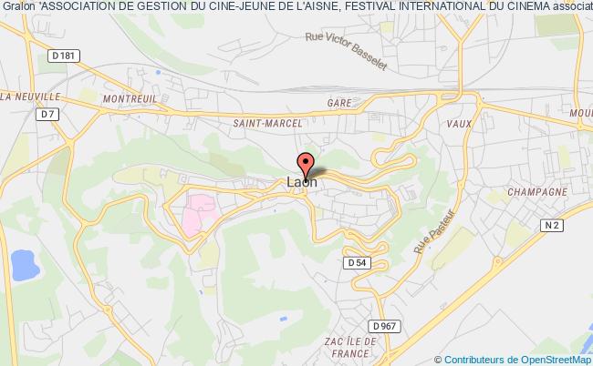 'ASSOCIATION DE GESTION DU CINE-JEUNE DE L'AISNE, FESTIVAL INTERNATIONAL DU CINEMA