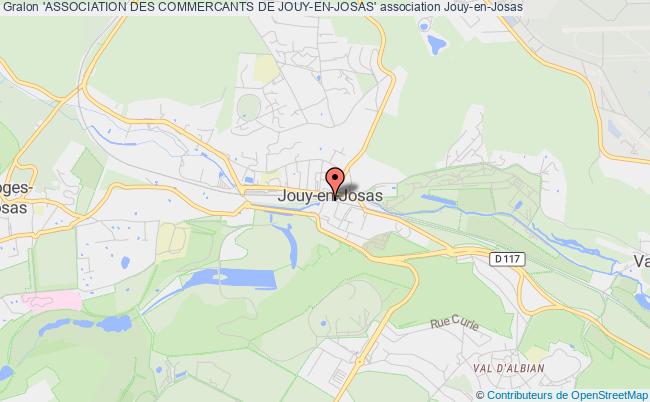 plan association 'association Des Commercants De Jouy-en-josas' Jouy-en-Josas