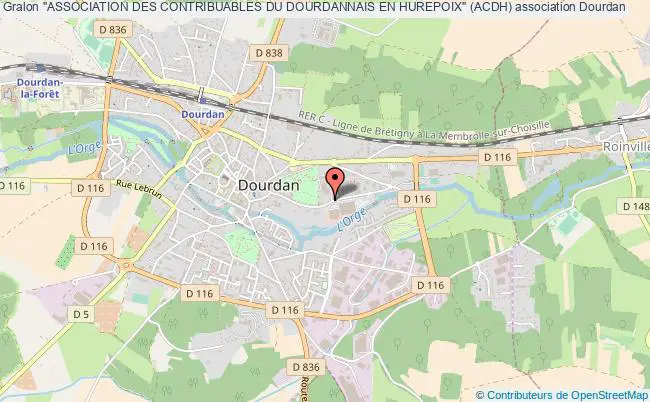"ASSOCIATION DES CONTRIBUABLES DU DOURDANNAIS EN HUREPOIX" (ACDH)