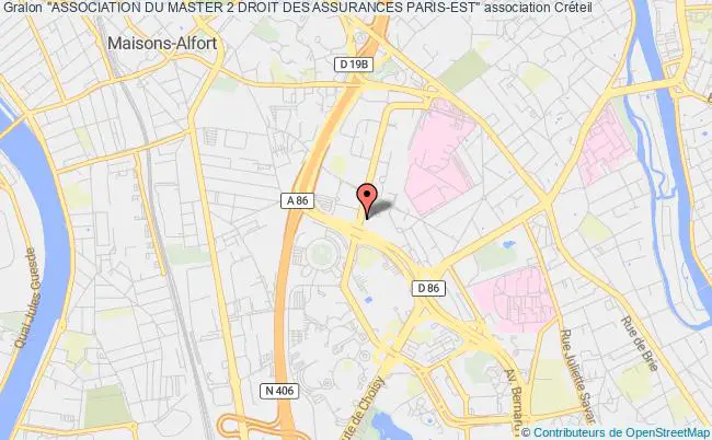 "ASSOCIATION DU MASTER 2 DROIT DES ASSURANCES PARIS-EST"