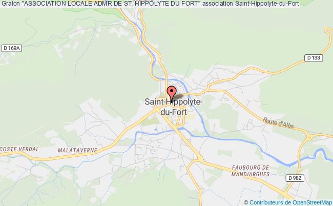 "ASSOCIATION LOCALE ADMR DE ST. HIPPOLYTE DU FORT"