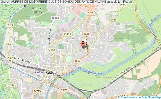 plan association 'aupres De Mon Arbre' Club De Bonsai Des Pays De Vilaine Redon