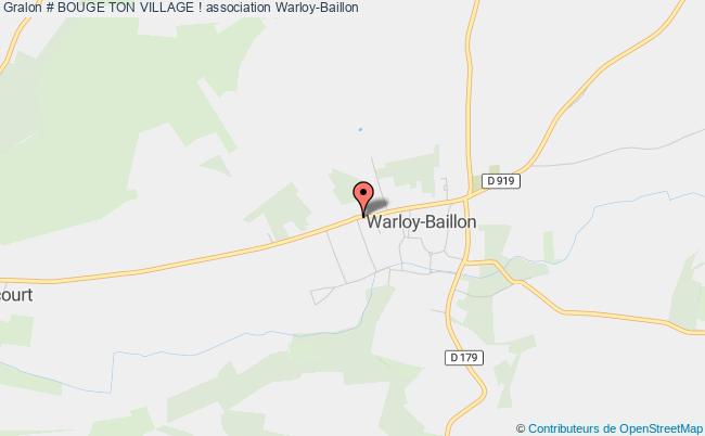 plan association # Bouge Ton Village ! Warloy-Baillon