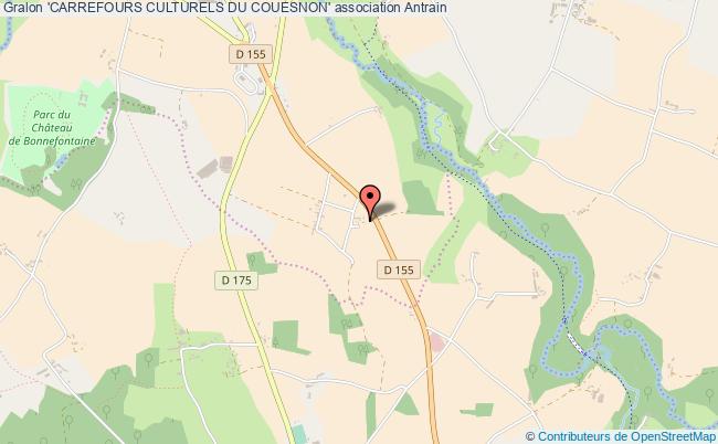 plan association 'carrefours Culturels Du Couesnon' Antrain