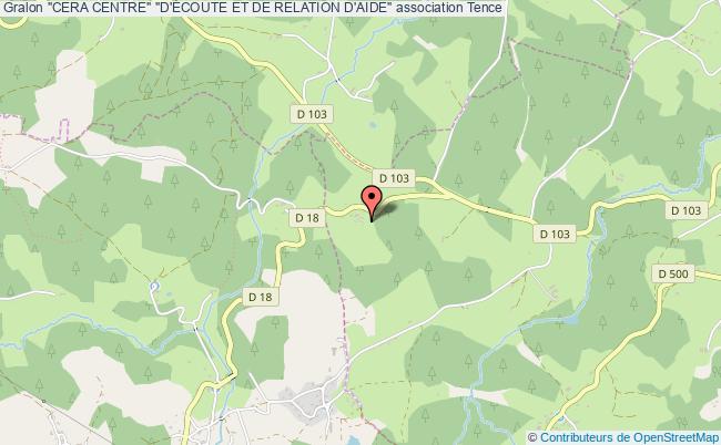 "CERA CENTRE" "D'ÉCOUTE ET DE RELATION D'AIDE"