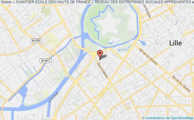plan association « Chantier École Des Hauts De France » RÉseau Des Entreprises Sociales Apprenantes Lille