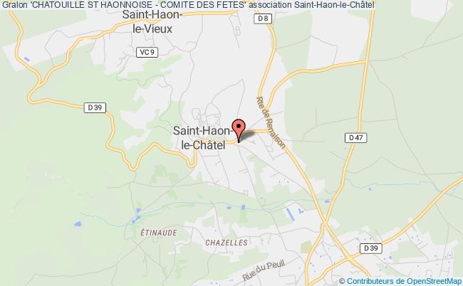 plan association 'chatouille St Haonnoise - Comite Des Fetes' Saint-Haon-le-Châtel
