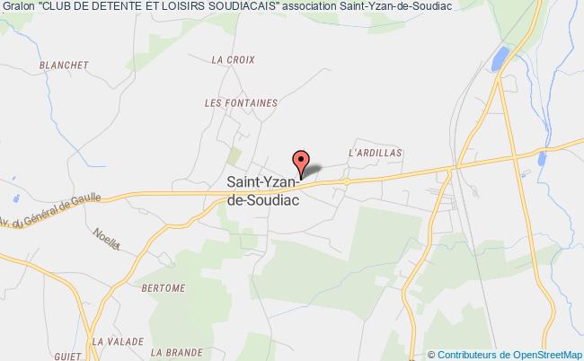 plan association "club De Detente Et Loisirs Soudiacais" Saint-Yzan-de-Soudiac