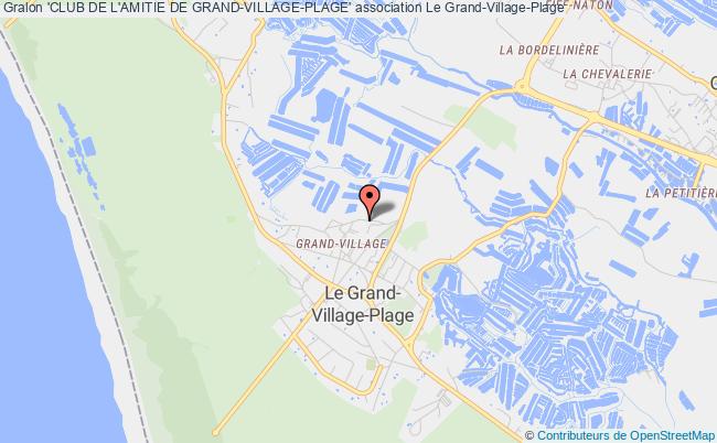 plan association 'club De L'amitie De Grand-village-plage' Le Grand-Village-Plage