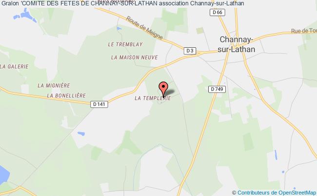 plan association 'comite Des Fetes De Channay-sur-lathan Channay-sur-Lathan