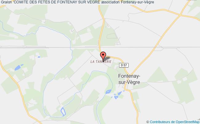 plan association 'comite Des Fetes De Fontenay Sur Vegre Fontenay-sur-Vègre