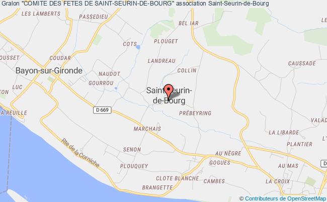 plan association "comite Des Fetes De Saint-seurin-de-bourg" Saint-Seurin-de-Bourg