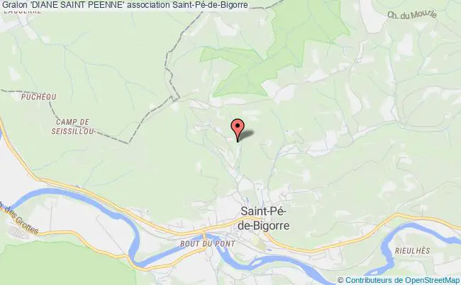 plan association 'diane Saint Peenne' Saint-Pé-de-Bigorre