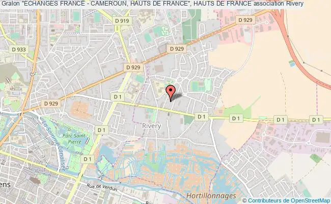 "ECHANGES FRANCE - CAMEROUN, HAUTS DE FRANCE", HAUTS DE FRANCE