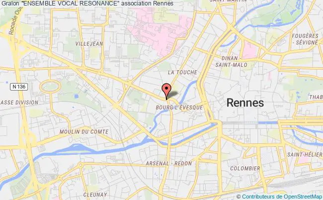 plan association "ensemble Vocal Resonance" Rennes