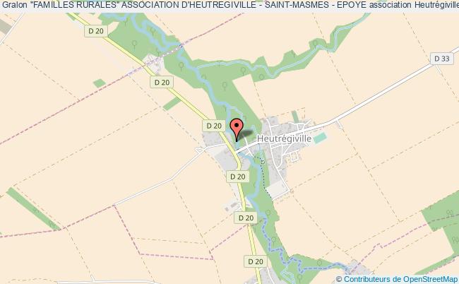 plan association "familles Rurales" Association D'heutregiville - Saint-masmes - Epoye Heutrégiville
