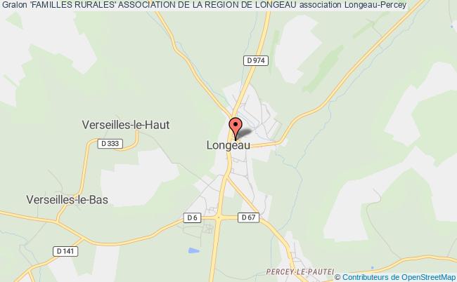 plan association 'familles Rurales' Association De La Region De Longeau Longeau-Percey