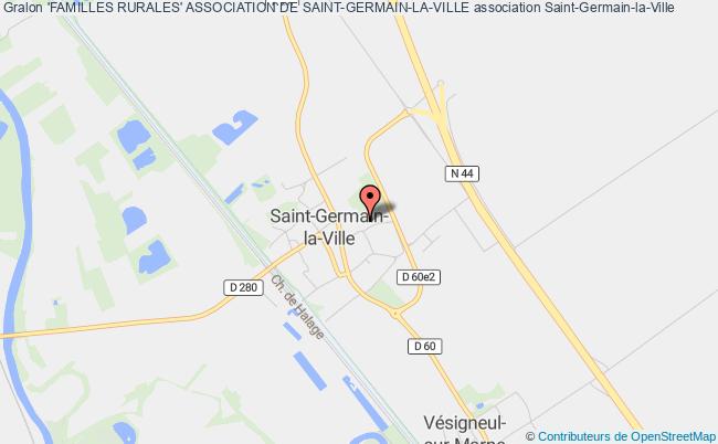 plan association 'familles Rurales' Association De Saint-germain-la-ville Saint-Germain-la-Ville
