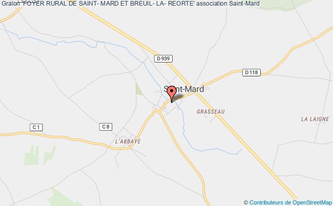 plan association 'foyer Rural De Saint- Mard Et Breuil- La- Reorte' Saint-Mard