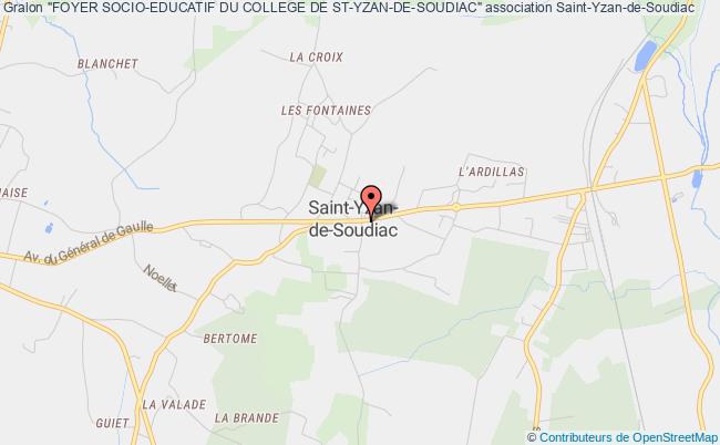 "FOYER SOCIO-EDUCATIF DU COLLEGE DE ST-YZAN-DE-SOUDIAC"