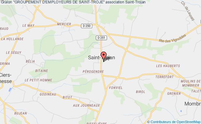 plan association "groupement D'employeurs De Saint-troje" Saint-Trojan