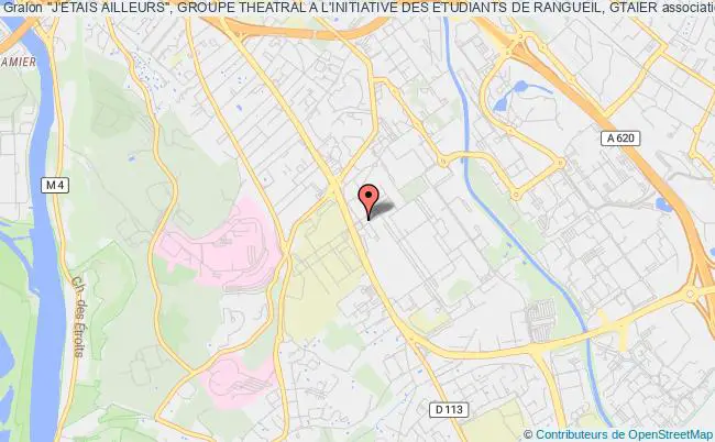 plan association "j'etais Ailleurs", Groupe Theatral A L'initiative Des Etudiants De Rangueil, Gtaier Toulouse