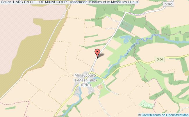 plan association 'l'arc En Ciel' De Minaucourt Minaucourt-le-Mesnil-lès-Hurlus