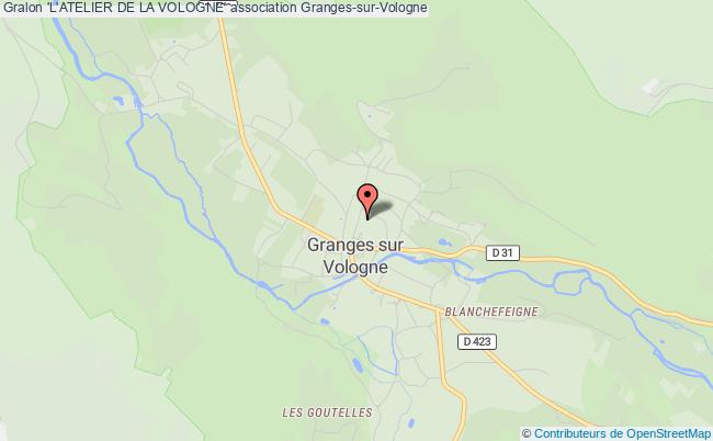 plan association 'l'atelier De La Vologne' Granges-sur-Vologne