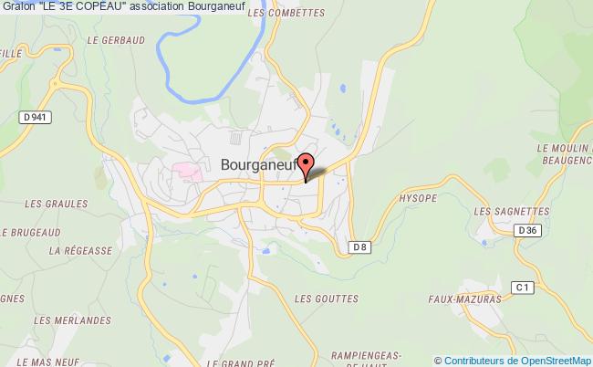 plan association "le 3e Copeau" Bourganeuf
