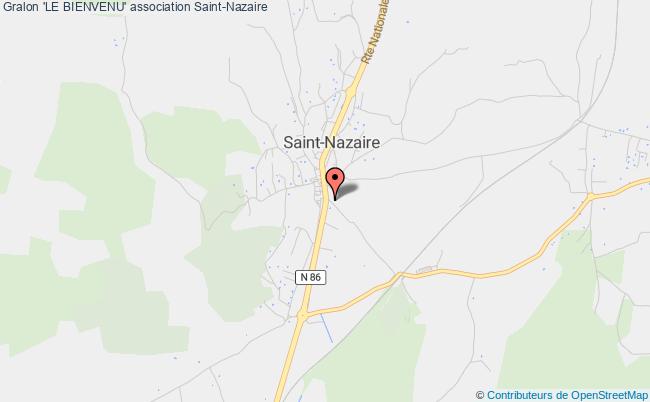 plan association 'le Bienvenu' Saint-Nazaire