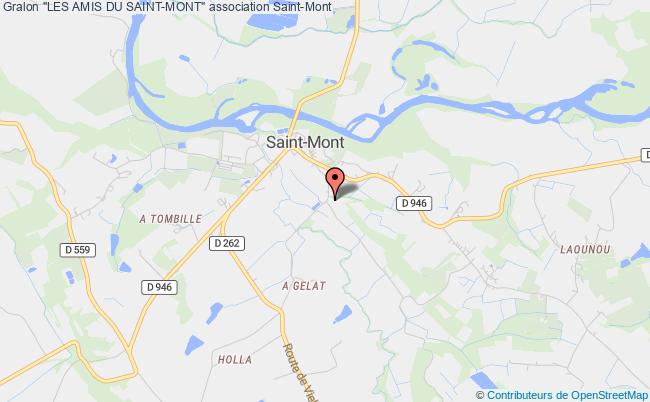 plan association "les Amis Du Saint-mont" Saint-Mont