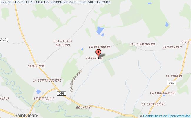 plan association 'les Petits DrÔles' Saint-Jean-Saint-Germain