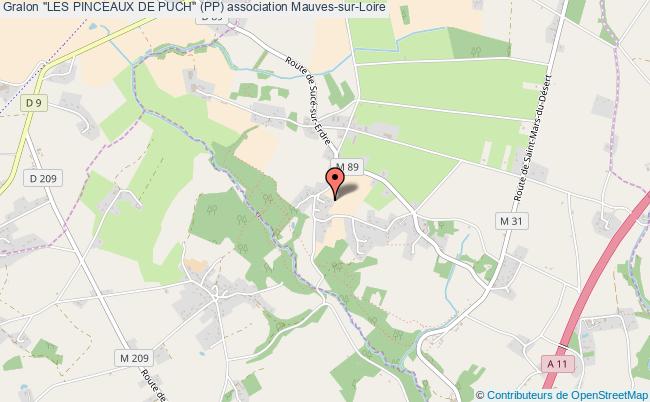 plan association "les Pinceaux De Puch" (pp) Mauves-sur-Loire