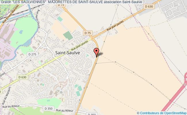 plan association "les Saulviennes"  Majorettes De Saint-saulve Saint-Saulve