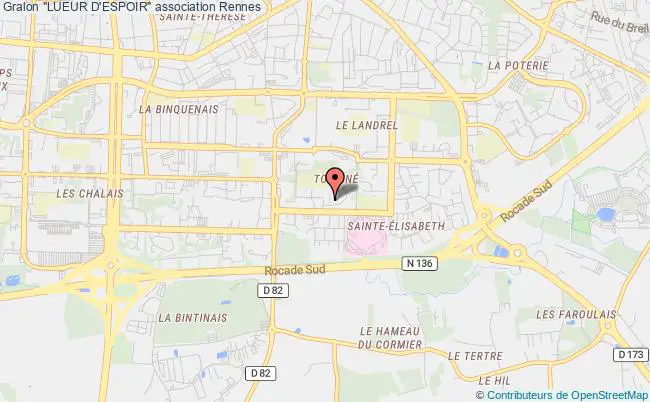 plan association "lueur D'espoir" Rennes