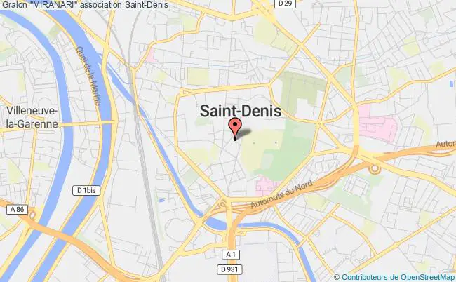 plan association "miranari" Saint-Denis