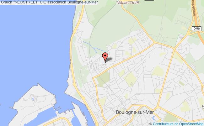 plan association "neostreet  Cie Boulogne-sur-Mer