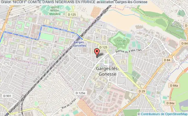 plan association 'nicoff' Comite D'amis Nigerians En France Garges-lès-Gonesse