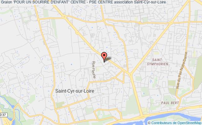 plan association 'pour Un Sourire D'enfant' Centre - Pse Centre Saint-Cyr-sur-Loire