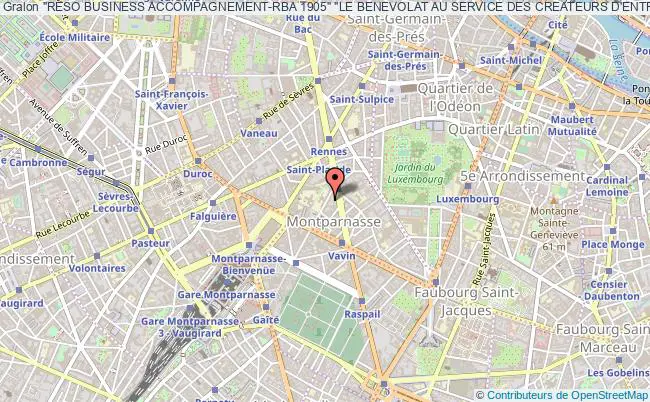 plan association "reso Business Accompagnement-rba 1905" "le Benevolat Au Service Des Createurs D'entreprises" Paris