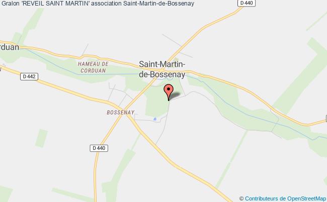 plan association 'reveil Saint Martin' Saint-Martin-de-Bossenay