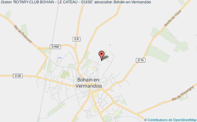 plan association 'rotary-club Bohain - Le Cateau - Guise' Bohain-en-Vermandois