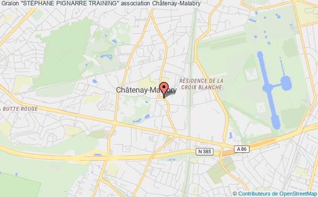 plan association "stÉphane Pignarre Training" Châtenay-Malabry