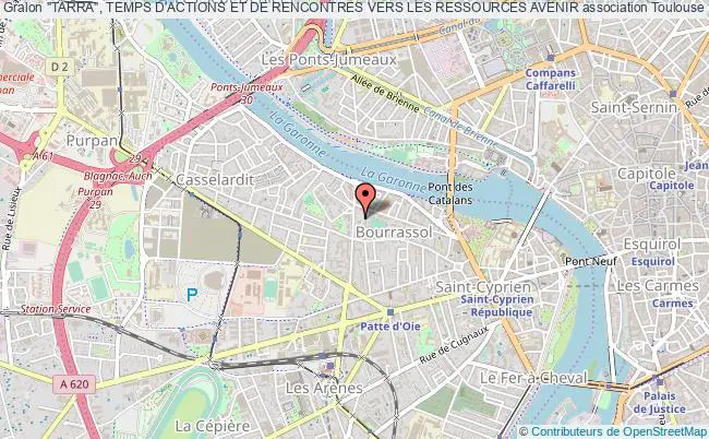 plan association "tarra", Temps D'actions Et De Rencontres Vers Les Ressources Avenir Toulouse